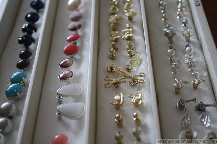 DIY Stud Earring Organizer
 18 Funky Storage Ideas for Your Accessories