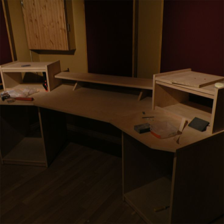 DIY Studio Desk Plans
 17 Best images about DIY Recording Studio Furniture on