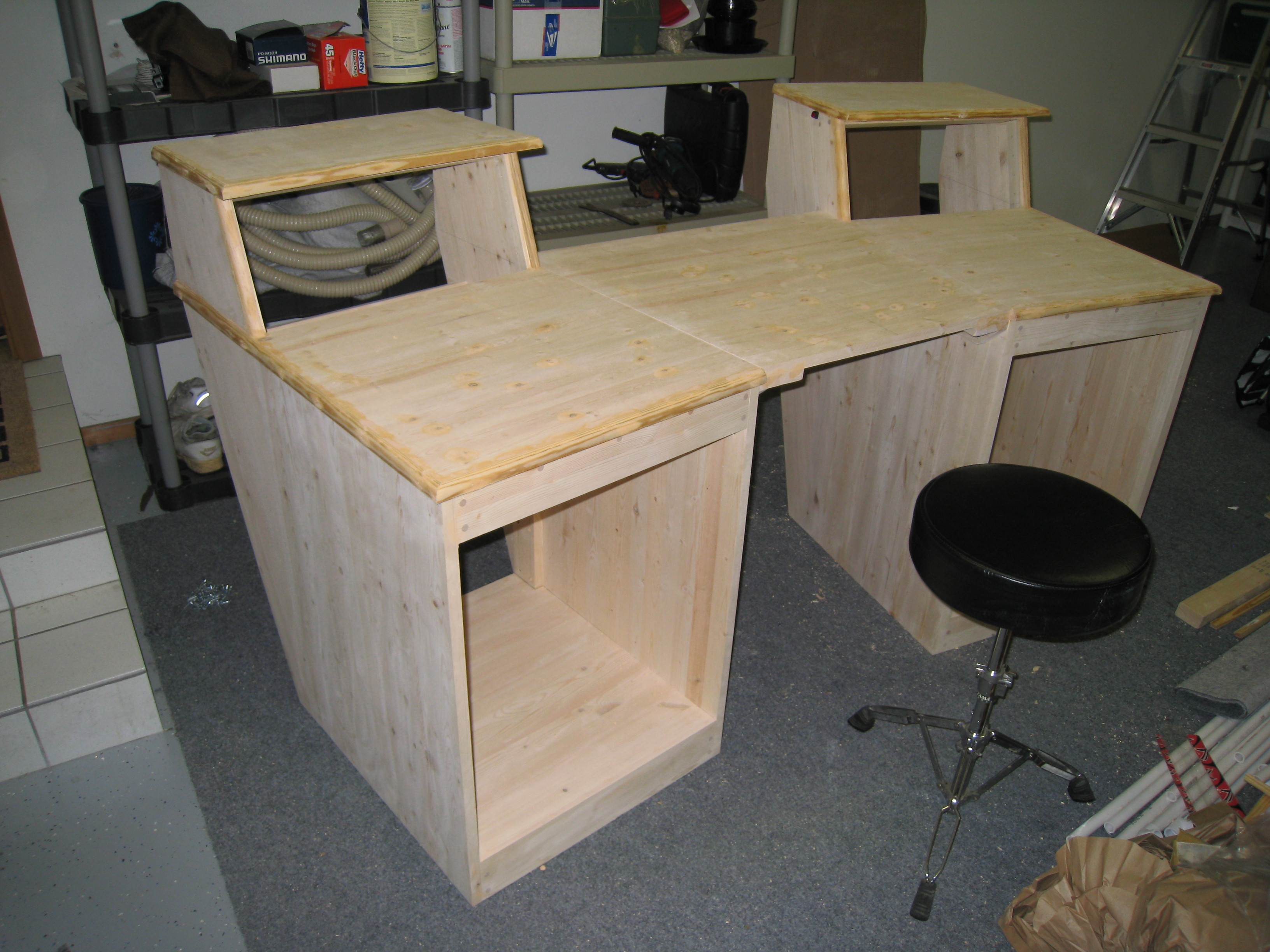 DIY Studio Desk Plans
 home studio production desk blueprints – aboriginal59lyf