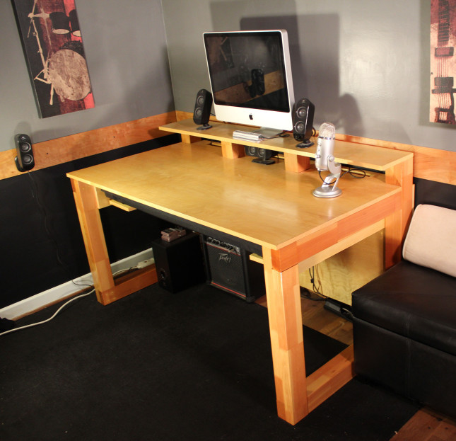 DIY Studio Desk Plans
 Studio desk diy Plans DIY How to Make