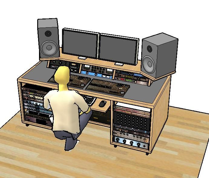 DIY Studio Desk Plans
 Woodworking Recording Desk Plans PDF Recording