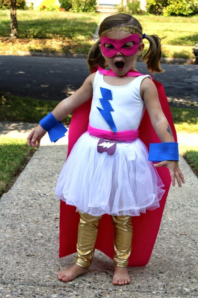 DIY Superhero Costumes
 DIY Super Hero Costume For Girls