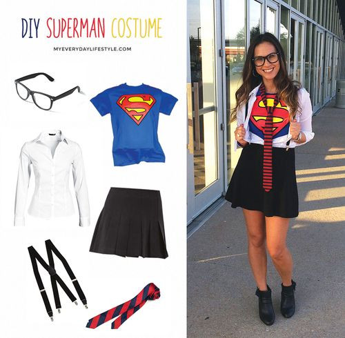 DIY Superhero Costumes
 DIY Woman Superman Costume DIY