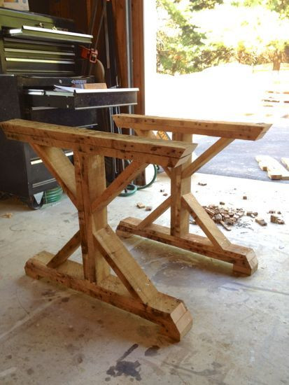 DIY Table Legs Wood
 Best 25 Table legs ideas on Pinterest