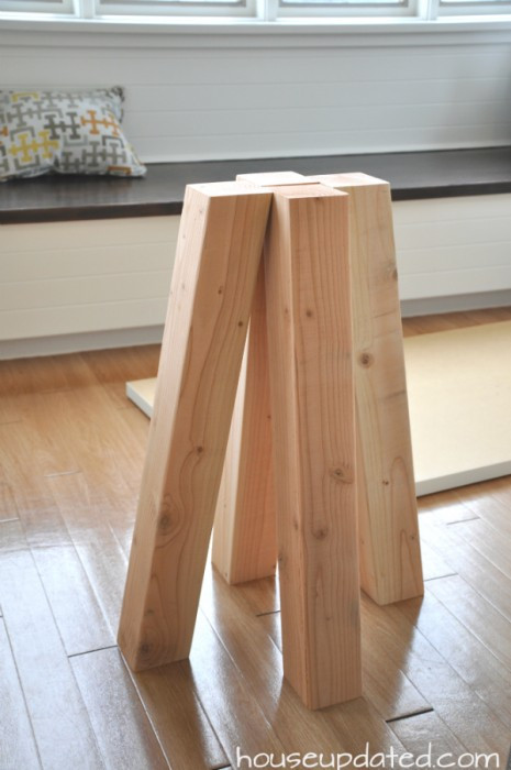 DIY Table Legs Wood
 How to Make a DIY Breakfast or Dining Table House Updated