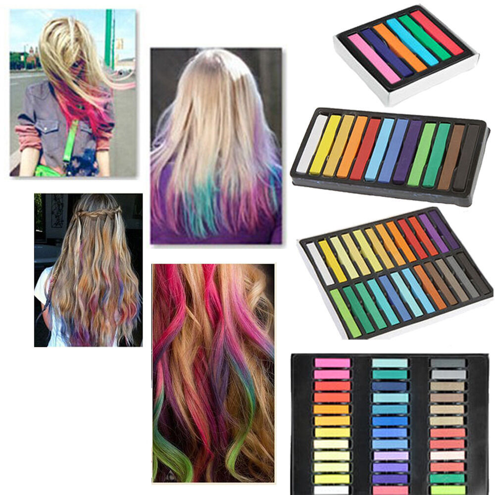 DIY Temporary Hair Dye
 DIY Easy Temporary Fast Colors Hair Chalk Dye Soft Hair