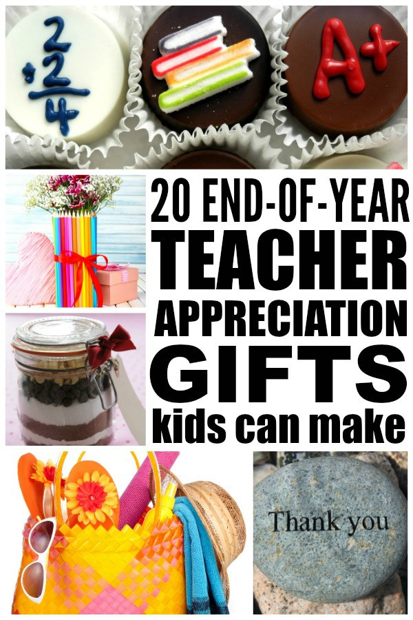 Diy Thank You Gift Ideas
 20 DIY teacher appreciation ts kids can make