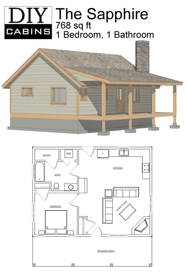 DIY Tiny House Plans
 DIY Cabins The Sapphire Cabin