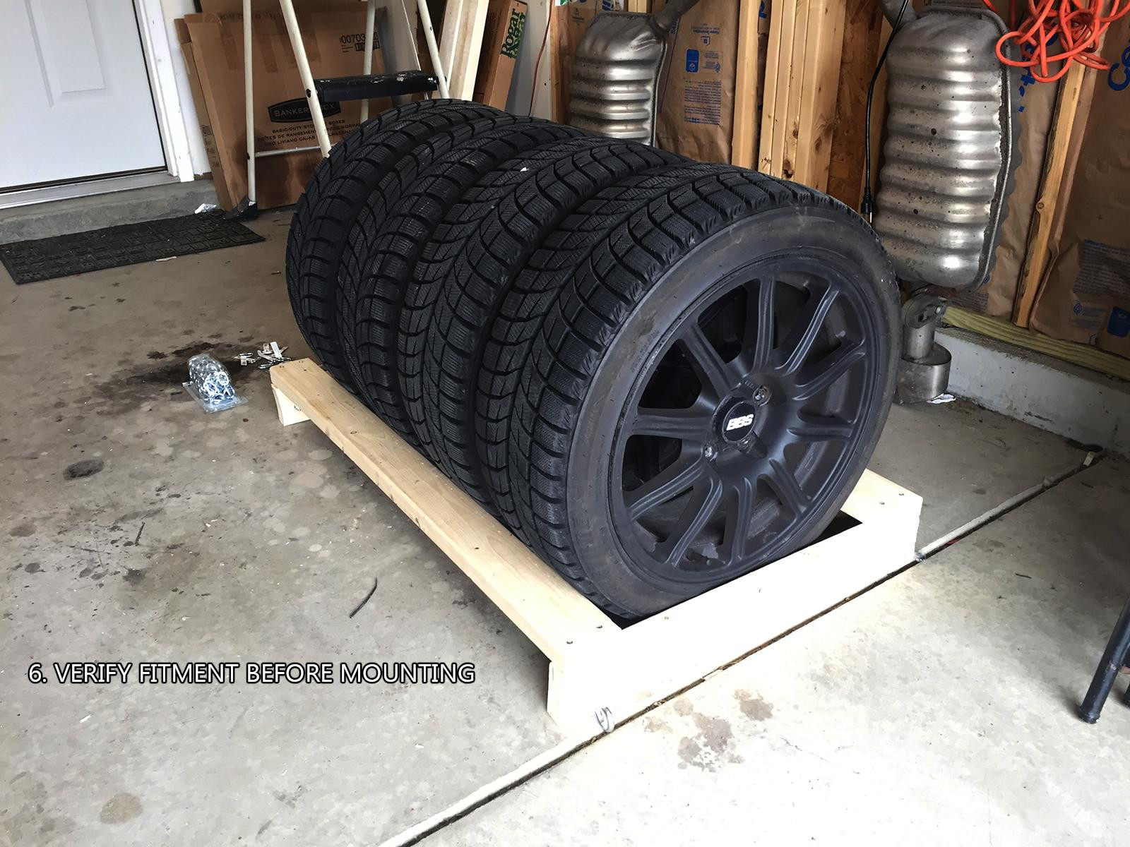 DIY Tire Rack
 [DIY] $50 Tire Rack