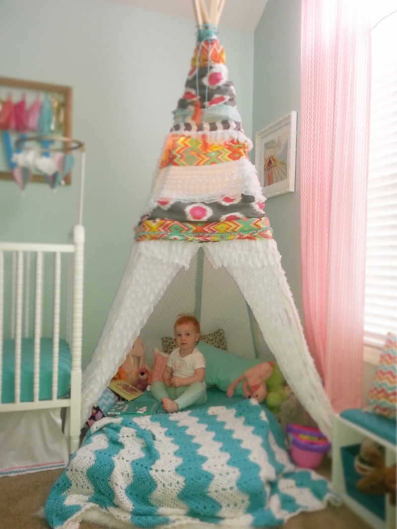 DIY Toddler Bed Tent
 DIY TEEPEE TURNED TODDLER BED Oh So Lovely Blog