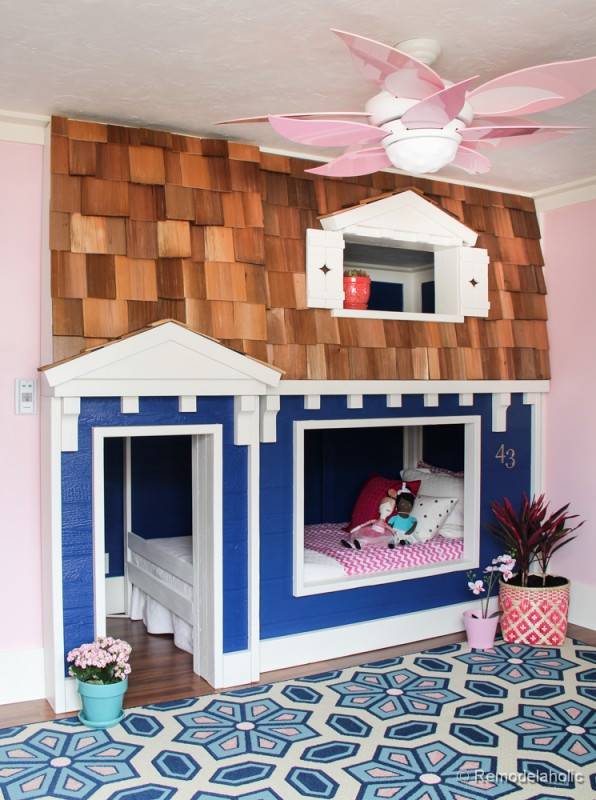 DIY Toddler Bunk Bed
 Remodelaholic