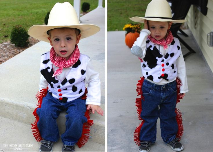 DIY Toddler Cowboy Costume
 25 best ideas about Toddler Cowboy Costume on Pinterest