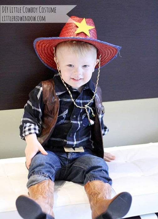 DIY Toddler Cowboy Costume
 DIY Little Cowboy Costume Little Red Window