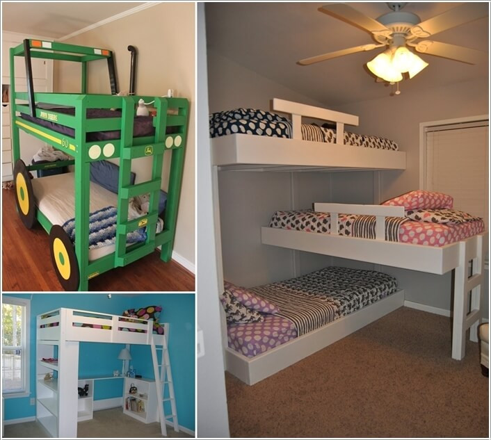 DIY Toddler Loft Bed
 10 Cool DIY Bunk Bed Designs for Kids