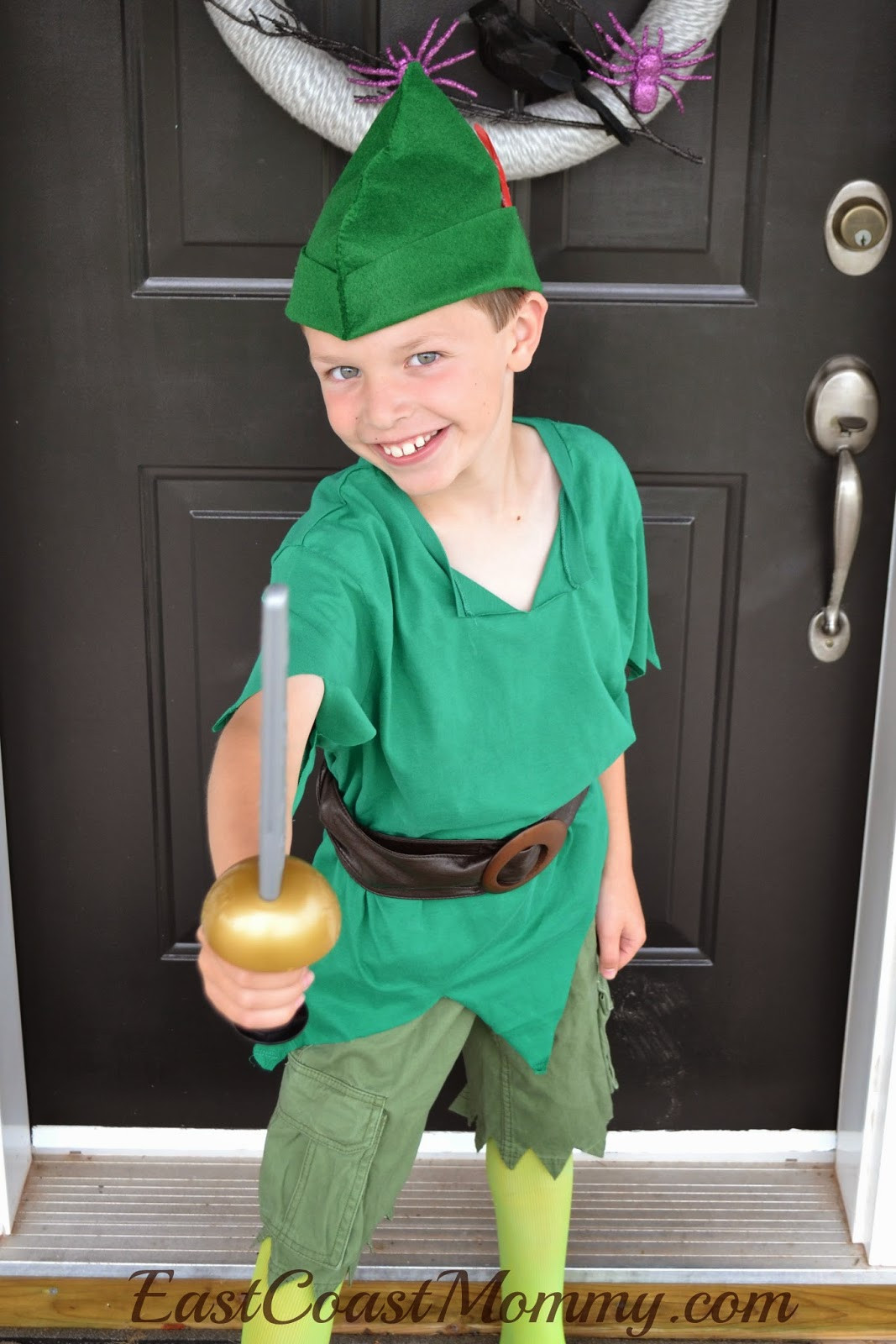 DIY Toddler Peter Pan Costume
 East Coast Mommy DIY Peter Pan Costume