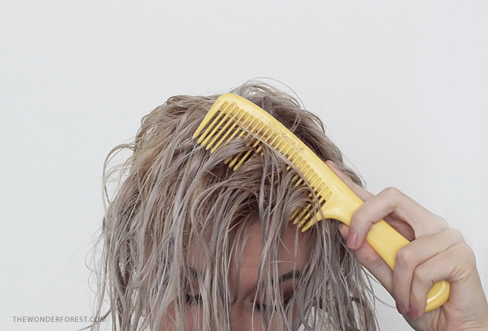 DIY Toner Hair
 Brass Banishing DIY Hair Toner for Blondes Wonder Forest