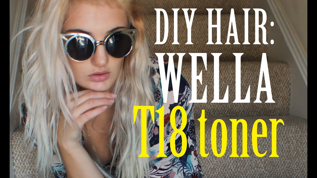 DIY Toner Hair
 DIY Hair How to Tone Blonde Hair with Wella Color Charm