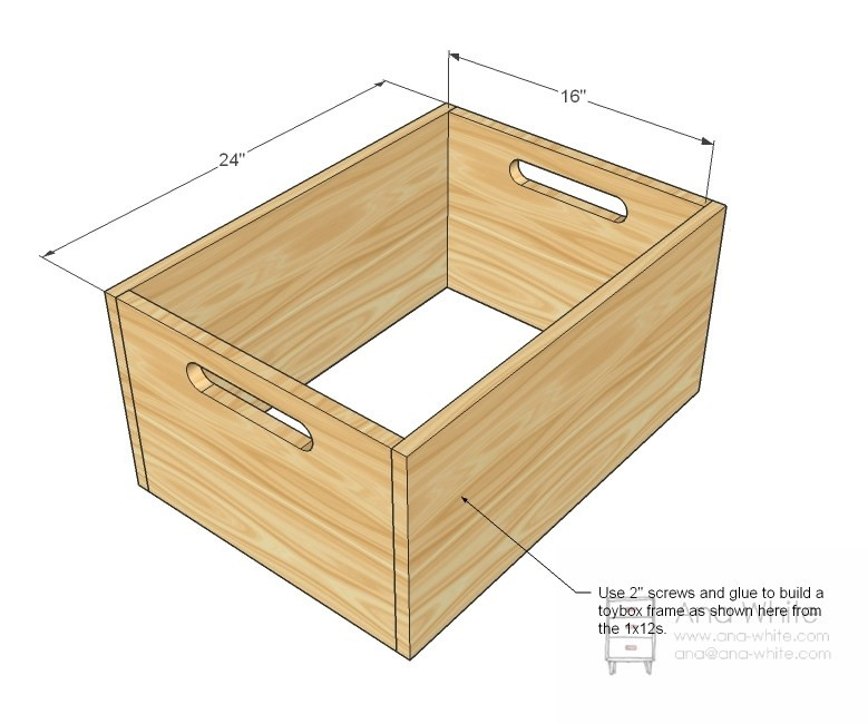 DIY Toy Box Plans
 PDF Plans Wood Toy Storage Plans Download fine timber