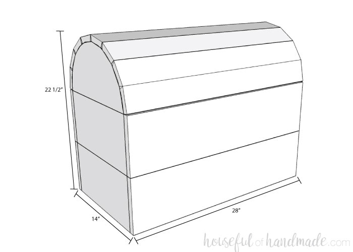 DIY Toy Box Plans
 DIY Treasure Chest Toy Box Page 2 of 2 a Houseful of