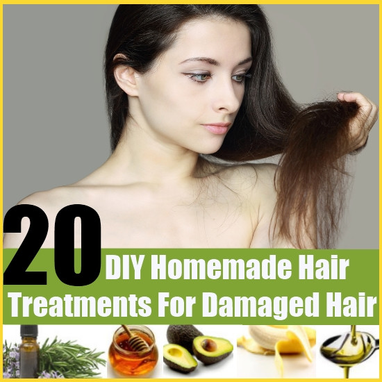 DIY Treatment For Damaged Hair
 Top 20 DIY Reme s For Damaged Hair