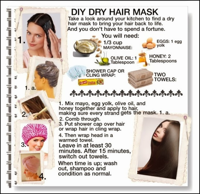DIY Treatment For Damaged Hair
 [label 3] Diy Hair Treatments for Dry Damaged Hair