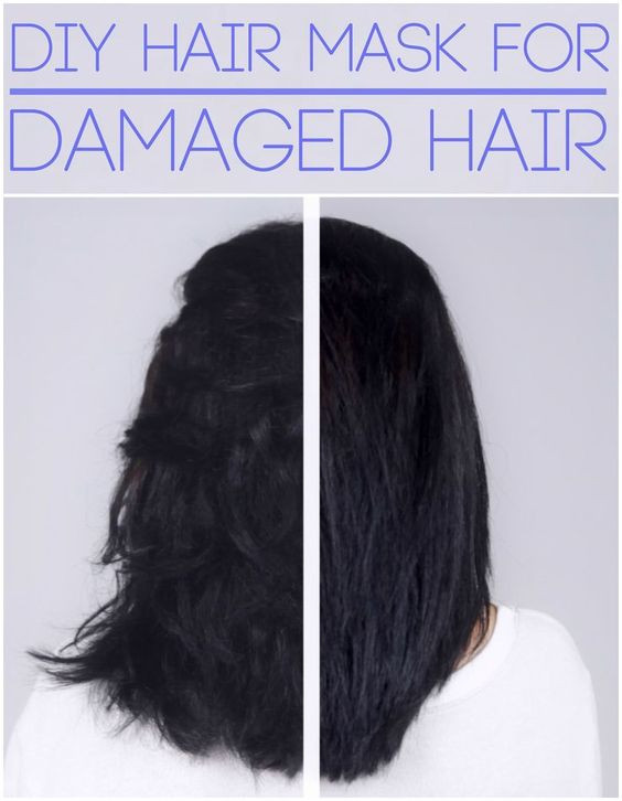DIY Treatment For Damaged Hair
 Dry damaged hair Diy hair and Coconut on Pinterest