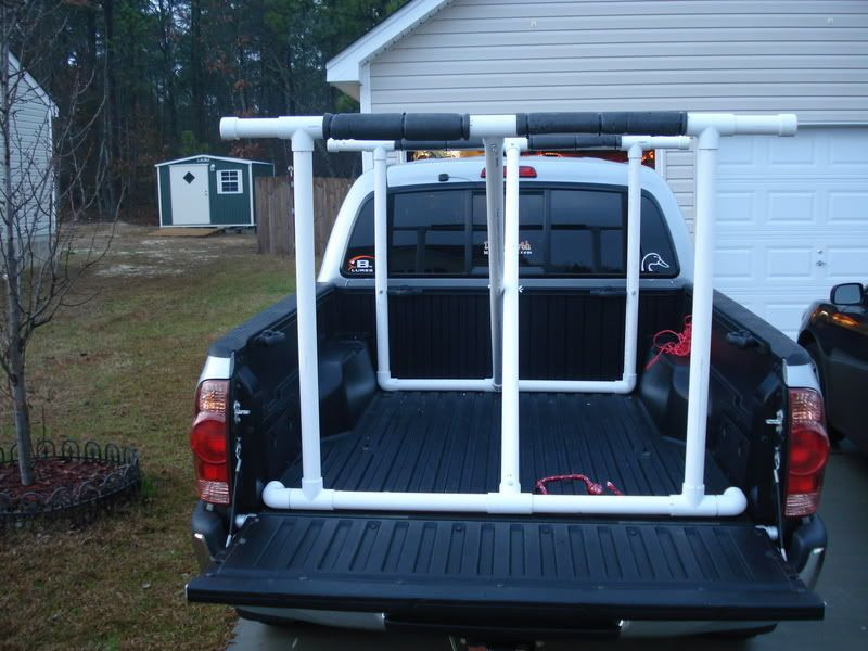 DIY Truck Ladder Rack
 Cheap or DIY Kayak rack help need to a 13ft yak in a