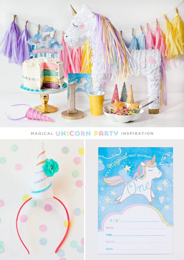 Diy Unicorn Birthday Party Ideas
 Simple & Sweet Unicorn Birthday Party Ideas Hostess