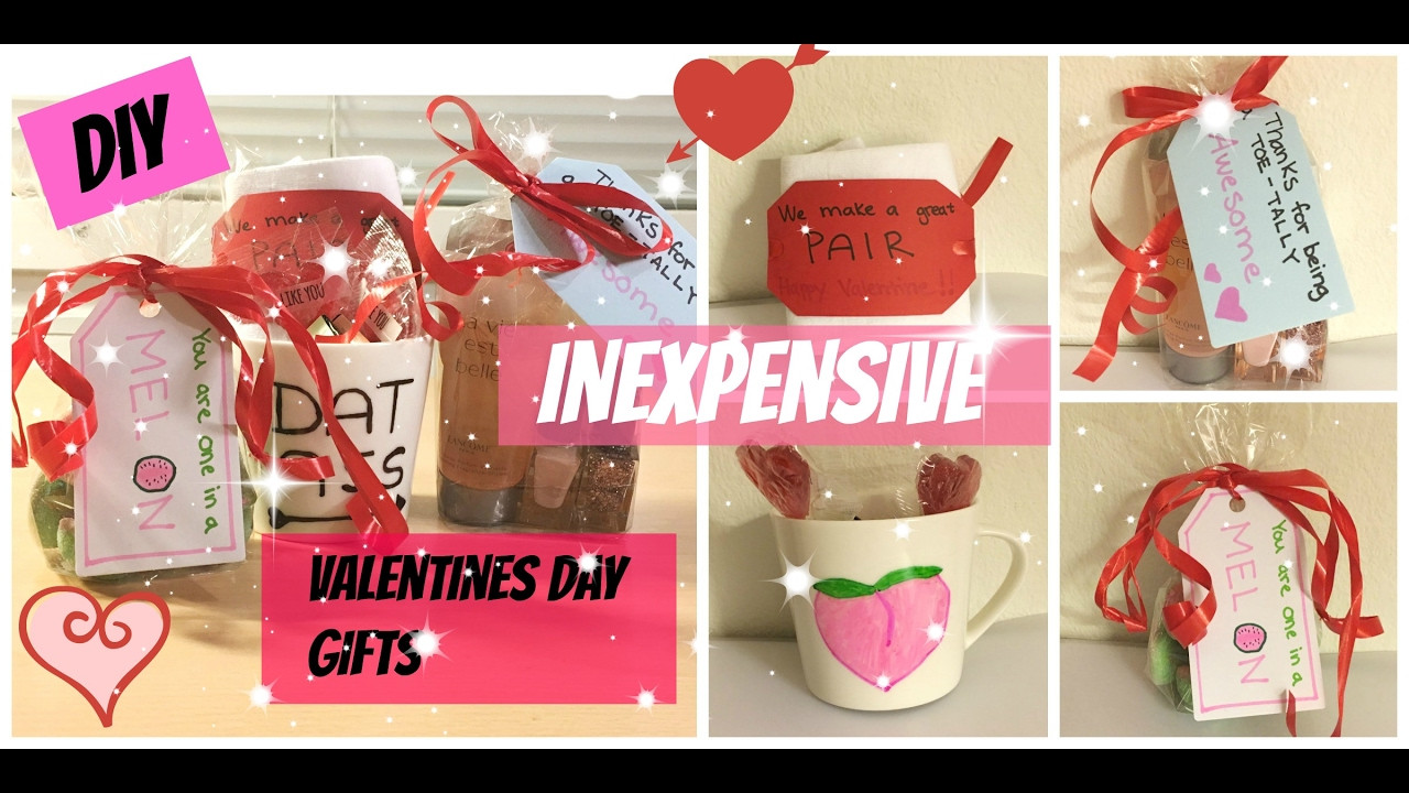 DIY Valentine Gift For Friends
 DIY inexpensive Valentines day ts to boyfriend