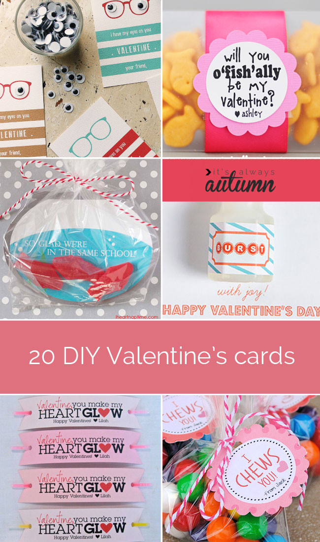 DIY Valentine Gift For Friends
 20 fantastic DIY Valentine s Day cards It s Always Autumn