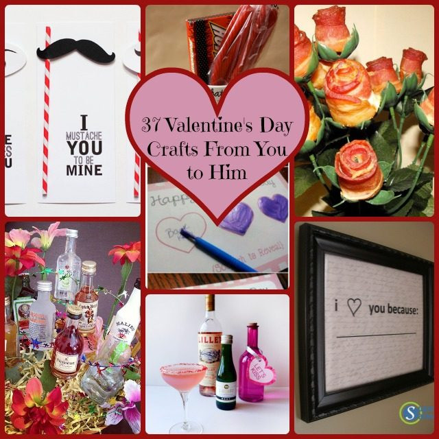 DIY Valentine Gift Ideas
 37 Simple DIY Valentine s Day Gift Ideas From You to Him