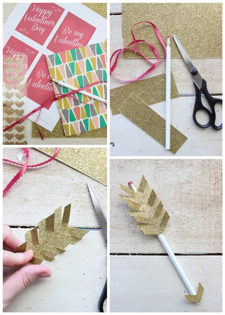 DIY Valentine Gift Ideas
 Valentine s Day Arrow Pencil