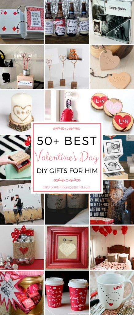 DIY Valentine'S Day Gifts For Him
 50 DIY Valentines Day Gifts for Him Prudent Penny Pincher