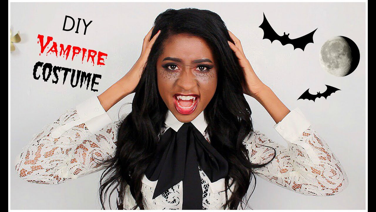 DIY Vampire Costume
 DIY Last minute VAMPIRE Halloween Costume⎮Mallory Patrice