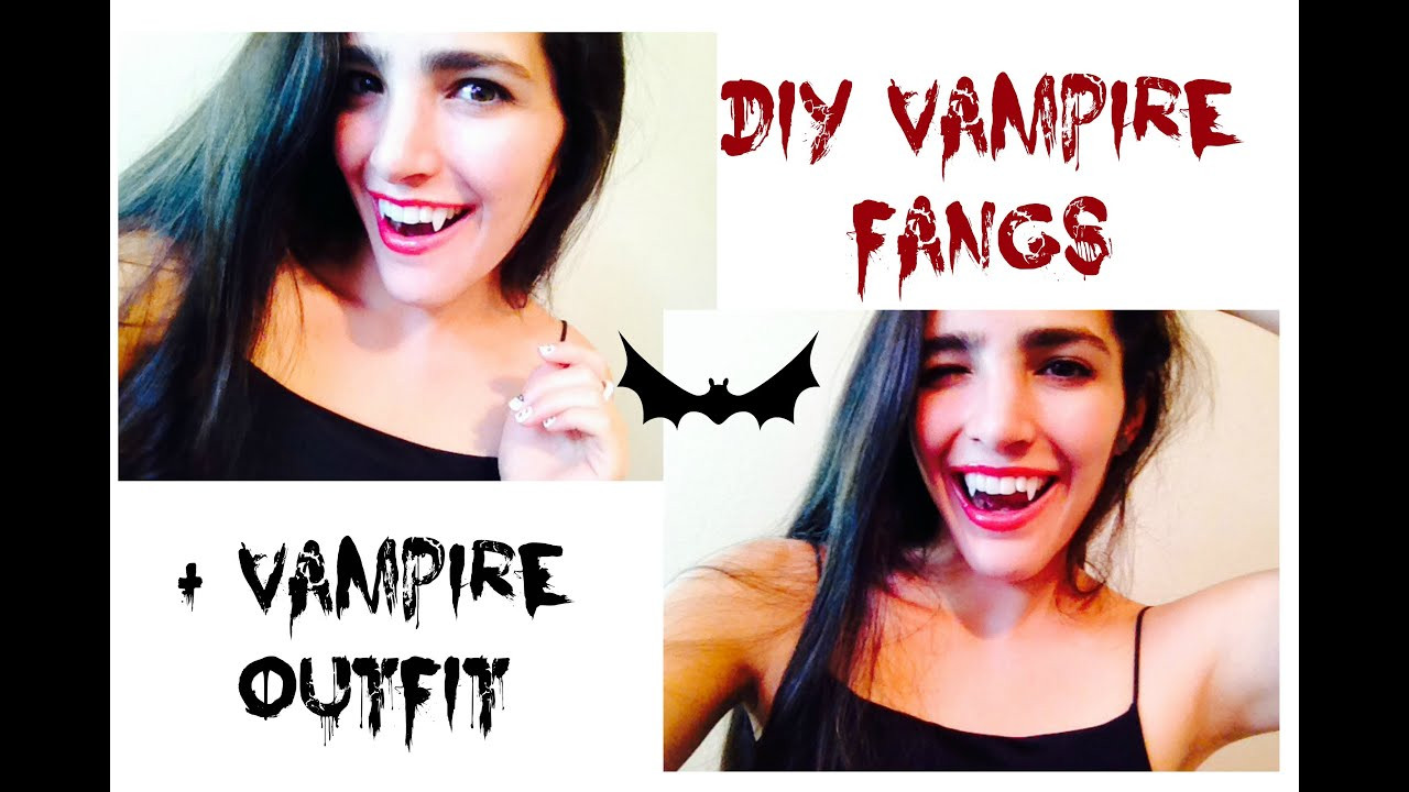 DIY Vampire Costume
 DIY Vampire Teeth Costume