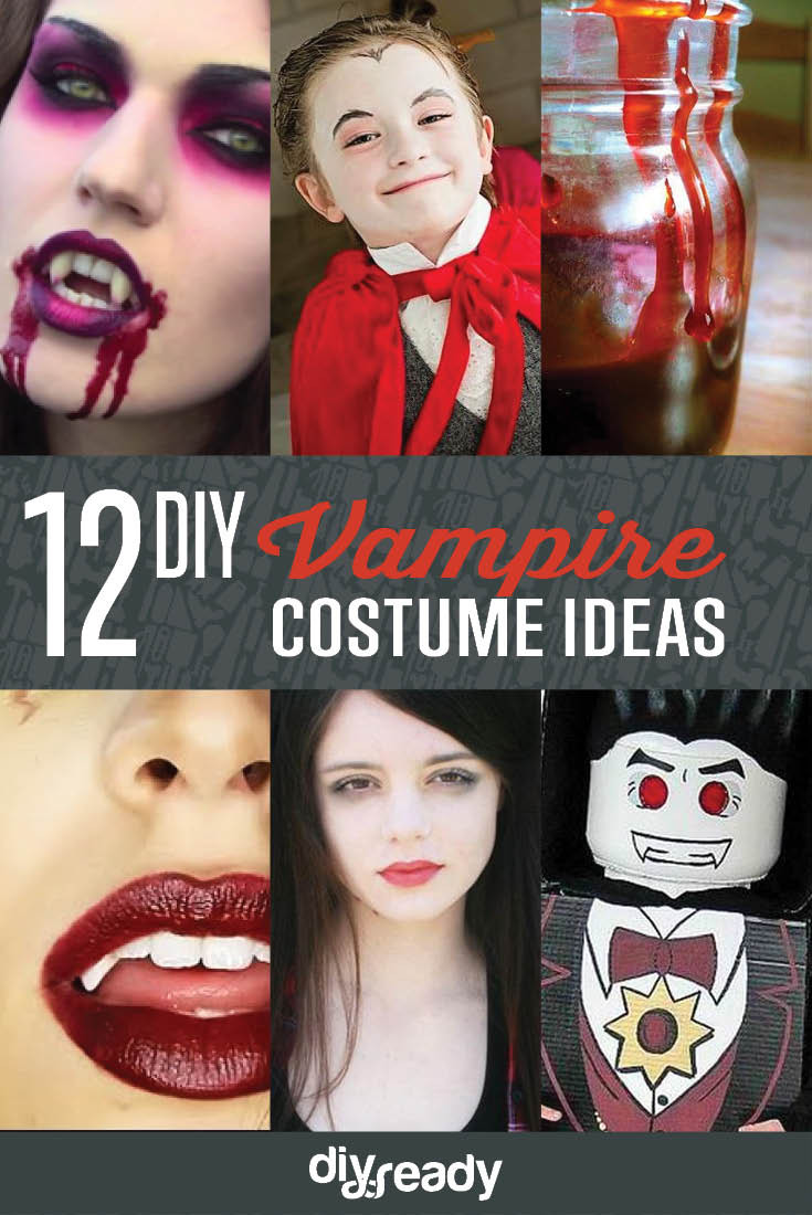 DIY Vampire Costume
 Vampire Costume Ideas DIY Projects Craft Ideas & How To’s