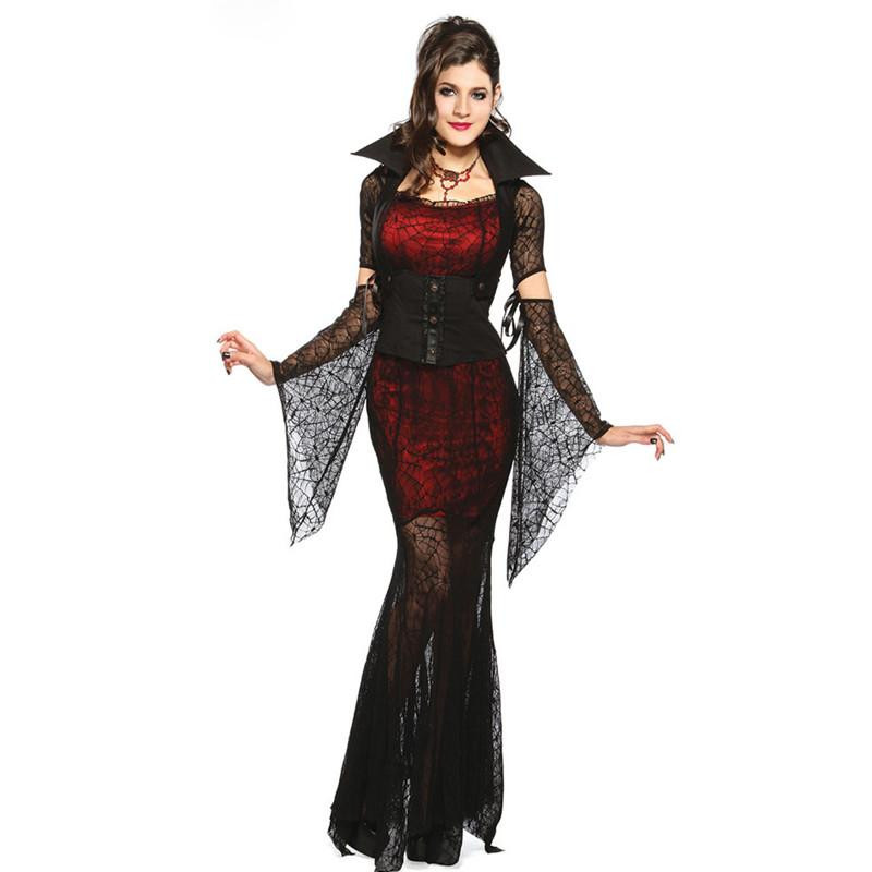 DIY Vampire Costume
 Fashion Deluxe Vampire y Halloween Fancy Dress Costumes