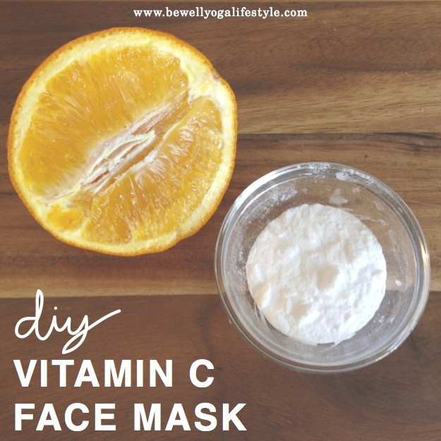 DIY Vitamin C Mask
 DIY Vitamin C Face Mask — Be Well Yoga Lifestyle