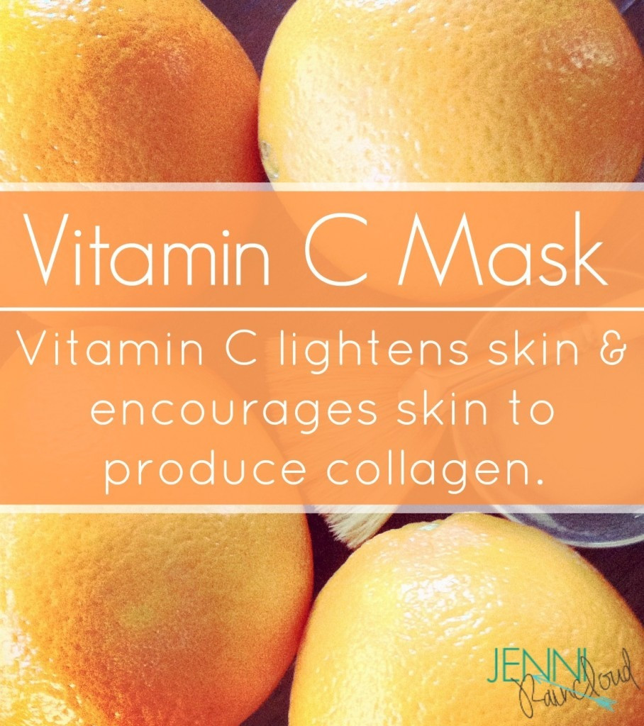 DIY Vitamin C Mask
 Vitamin C mask Jenni Raincloud