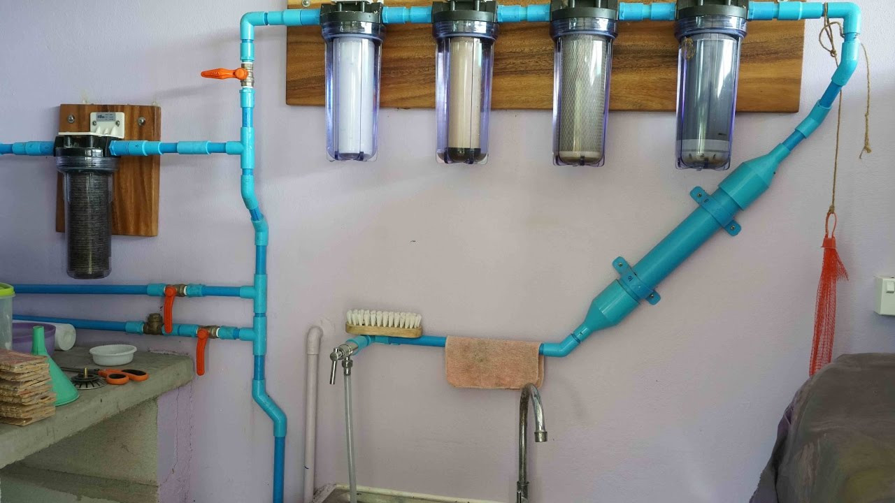 DIY Water Filtration Systems Home
 Homemade drinking water filter system