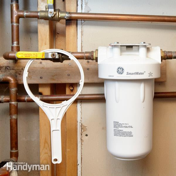 DIY Water Filtration Systems Home
 plumbing Can t whole house water filter housing