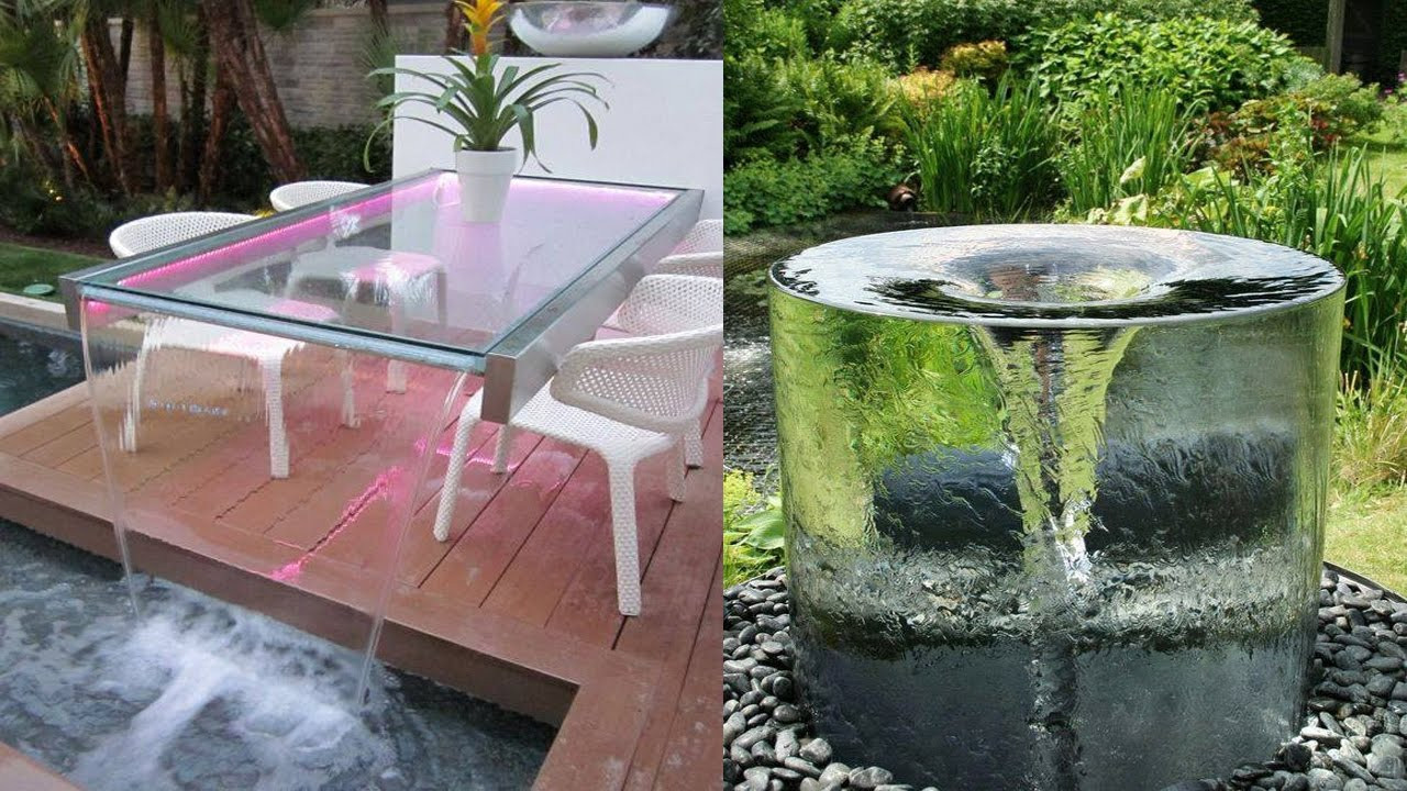 DIY Water Fountain Outdoor
 Outdoor Water Fountain design ideas