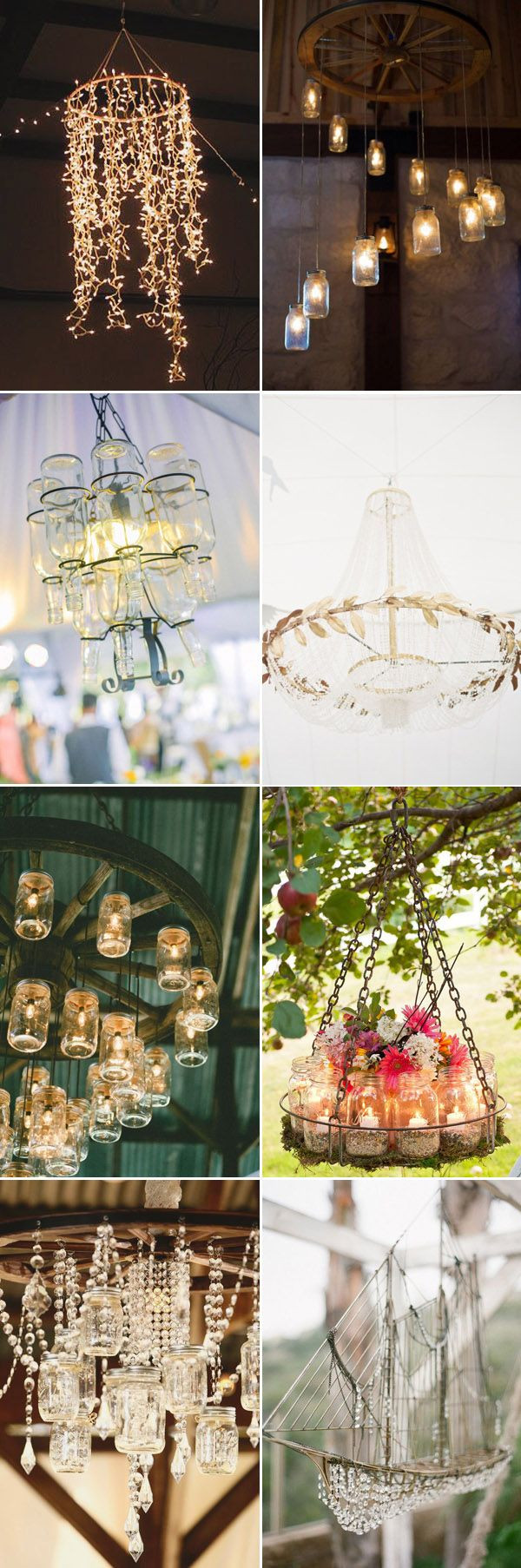 DIY Wedding Chandelier
 1000 ideas about Diy Chandelier on Pinterest