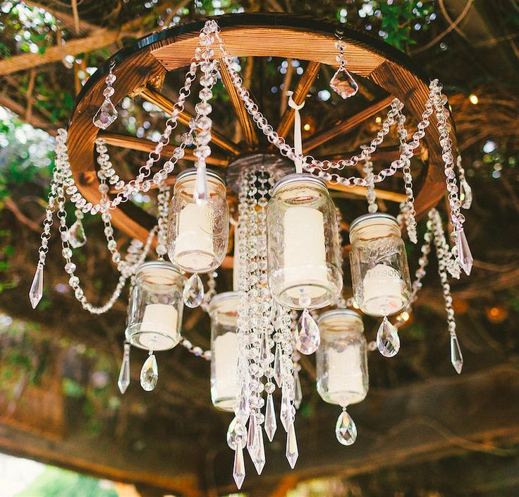 DIY Wedding Chandelier
 678 best images about DIY Weddings great ideas on a low