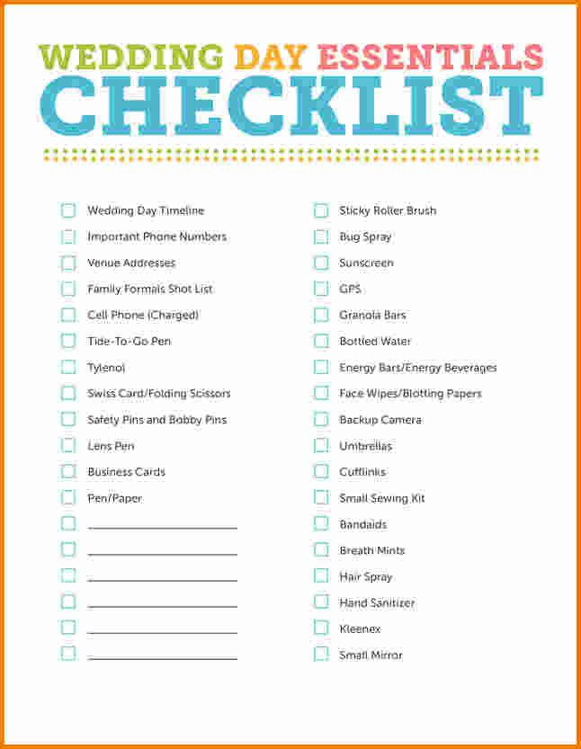 DIY Wedding Checklist
 25 best ideas about Wedding checklists on Pinterest