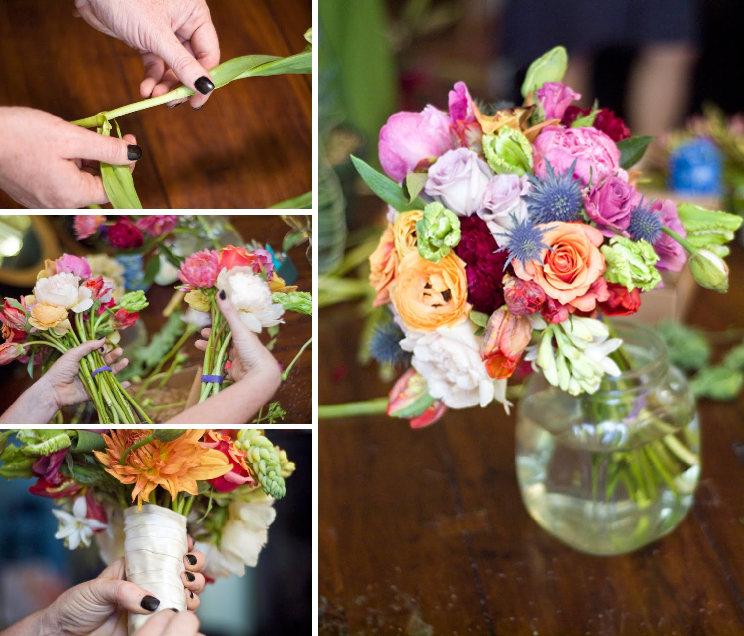 DIY Wedding Flowers
 The Artful Bride Wedding Blog DIY Bridal Bouquet