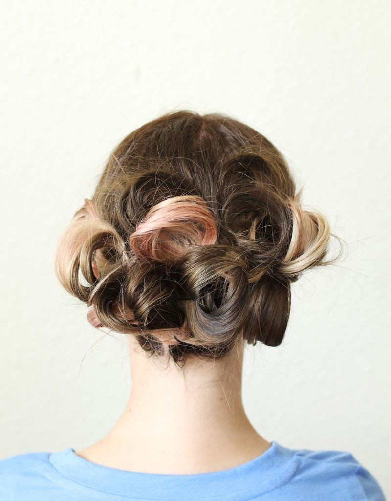 DIY Wedding Hair
 Braids twists and buns 20 easy DIY wedding hairstyles
