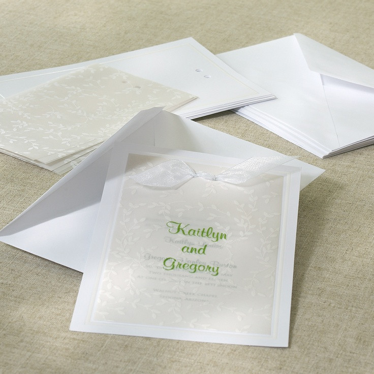 DIY Wedding Invitations Kits
 25 best ideas about Diy wedding invitation kits on