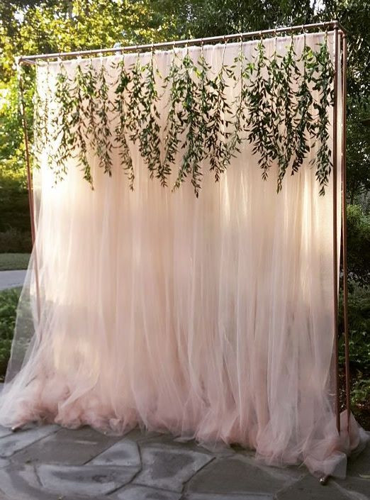 DIY Wedding Photo Backdrop
 Best 25 Backdrops ideas on Pinterest