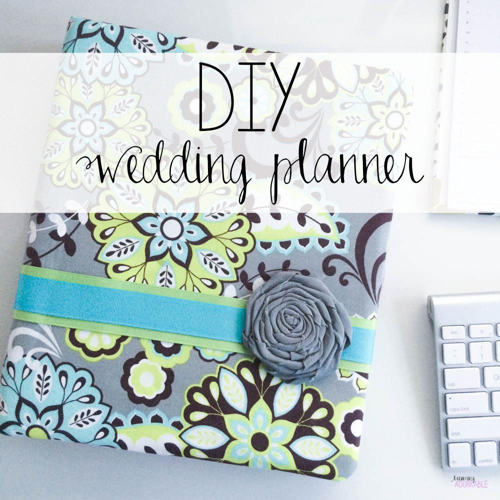 DIY Wedding Planner Book
 DIY Wedding Planner Make your own planning notebook